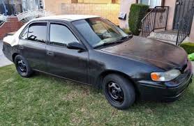 99 Toyota Corolla Ce Under 1000 Black In Los Angeles Ca 90011 Toyota Corolla Cheap Cars For Sale Toyota