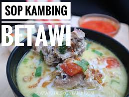 Check spelling or type a new query. Sop Kambing Ala Betawi Si Ibuk