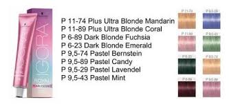 Igora Royal Permanent Demi Hair Color By Schwarzkopf Hair Color Chart Schwarzkopf Color Permanent Hair Color