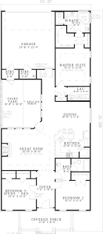 Choose a narrow lot house plan, with or without a garage, and from many popular architectural styles including modern, northwest, country. Reinhold Vacation Cottage Home Narrow Lot House Plans Courtyard House Plans Ranch House Plans