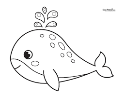 These alphabet coloring sheets will help little ones identify uppercase and lowercase versions of each letter. Whale Coloring Pages 30 Printable Sheets Easy Peasy And Fun