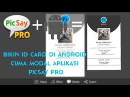 Maybe you would like to learn more about one of these? Cara Membuat Id Card Di Ponsel Android Kalian Picsay Pro Youtube
