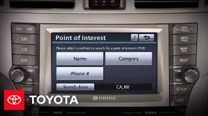 2011 2012 Avalon How To Navigation System Toyota Youtube