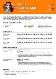 These free templates have been professionally designed in the uk in microsoft word format. College Resume Example Template Free Download For Word