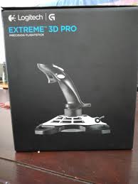 Logitech Extreme 3d Pro Joystick Flight Simulator Toys Games Video Gaming Gaming Accessories On Carousell