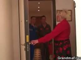 Naughty granny pleases two repairmen. 78 Years Old Grandma Libby 3some With Two Young Studs 467 Porn At Grandma Tube
