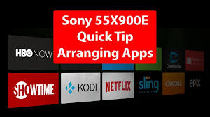 Sony 55x900e Quick Tip Arranging Apps And Removing Suggested Apps On Android Tv Youtube