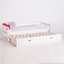 Lit Gigogne Couchage 90x200cm Avec Sommier A Lattes Et 2 Tiroirs Max Habitaciones Infantiles Habitaciones Pequenas Camas