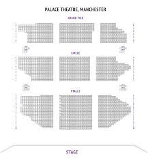 palace theatre manchester seating plan boxoffice co uk