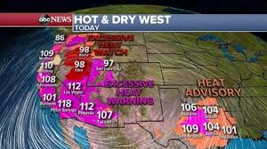 Heat is believed to be a contributing factor in the majority of the deaths. Fires Still Raging In California As Record Breaking Heat Wave Continues In West Abc News