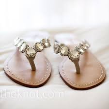 Jeweled Bridal Sandals Beach Wedding Wedding Sandals Bride Sandals