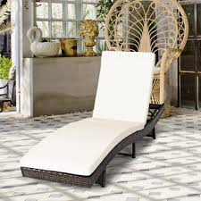 Crosson chaise lounge with cushion by brayden studio. Buy Studio Rattan Sun Lounger Off 71