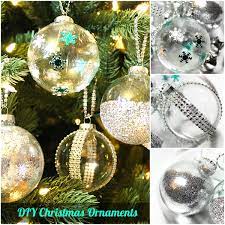 Diy Ideas To Decorate Clear Ornaments Creative Juice Diy Christmas Ornaments Christmas Ornaments Clear Christmas Ornaments