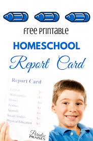 This excel result sheet download is simple and effective in managing the student report of a class of 50 students. Free Homeschool Report Card Printable Paradise Praises