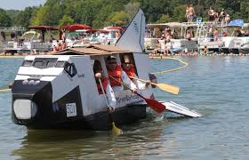 10 Wacky U S Summer Events Cardboard Boat Cardboard Boat Race Boat