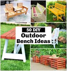 How to build a diy outdoor couch for only $30 in lumber! 50 Diy Outdoor Bench Plans You Can Build Using Wood