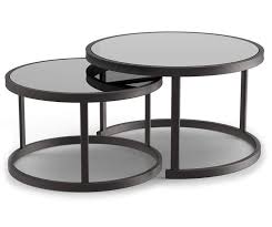 Wilson Fisher Lakewood Double Round Nested Coffee Tables Set Big Lots Coffee Table Coffee Table Setting Patio Furniture Collection