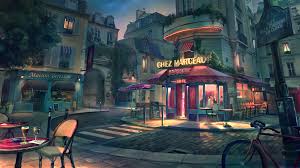 Artstation Paris Street Apartment Robin Lhebrard In 2020 Anime Scenery Anime Scenery Wallpaper Scenery Wallpaper