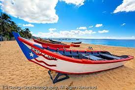 Puerto Rican Fishing Boats Om A Beach Greater Antilles Fishing Boats West Indies