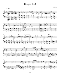 We did not find results for: Dragon Soul From Dragon Ball Z Kai Sheet Music For Piano Solo Musescore Com
