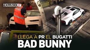Pero no se trata de cualquier modelo, sino una edición especial de bugatti chiron, cuyo precio es de 3 millones de dólares aproximadamente. Se Filtran Fotos Del Bugatti De Bad Bunny Llegando A Pr Youtube