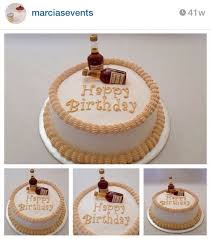 Hennessy Bottle On Top Cake Birthday Beer Cake Liquor Bottle Cake Alcohol Cake