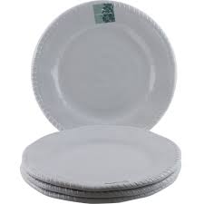 Black And White Melamine Dinnerware Sets Tommy Bahama White Dinner Plates Melamine Set Of 4 Nautical Rope Edge Plates Dinner Plates White Dinner Plates