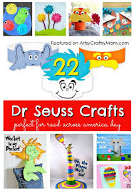 Seuss books with your kiddo's…sometimes over and over and over again. 22 Fun Dr Seuss Crafts For Kids Read Across America Day Dr Seuss Day