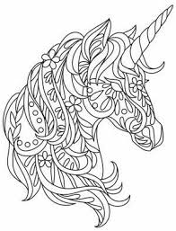 2017 11 30 Unicorn Coloring Disegni Da Colorare Unicorno Arte Doodle