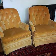 Designed by mary webb wood in the late 60's / early 70's for woodmark originals (high point adding exclusivity to your décor, this fantastic queen anne style chair offers a striking yet elegant. Best Woodmark Originals Set Of 2 Retro Chairs For Sale In Waltham Massachusetts For 2021
