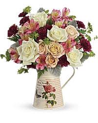 Teleflora S Mod Mademoiselle Bouquet In Haymarket Va Flower Delivery Mothers Day Flowers Sympathy Flowers