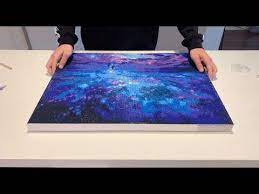 How To Frame Your Diamond Painting Diy Wood Frame Youtube In 2021 Diamond Painting Diamond Painting Diy Diy Wood Frame