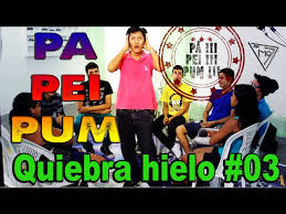 Los juegos para romper el hielo son una forma divertida de hacer un encuentro entre un grupo. Rompe Hielo 03 Dinamicas De Grupo Pa Pei Pum Juegos Divertidos Youtube