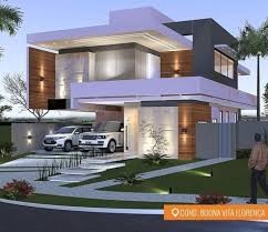 Por C4 Arquitetos Essa Residencia E De Abalar O Coracao Fachada Com Variedades De Revestimentos E Facade House House Architecture Design House Exterior