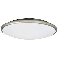 Partia Flushmount 17 Wide Nickel Led Ceiling Light 1c051 Lamps Plus In 2020 Ceiling Lights Led Ceiling Lights Led Ceiling