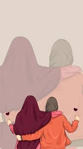 Besties Till Jannah Di 2020 Kartun Seni Islamis Dan Ilustrasi Lucu
