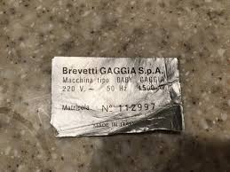 Coffee gaggia 1500w 120v = amps to volts. Baby Gaggia Conversion To 110v Repairs Restorations Mods