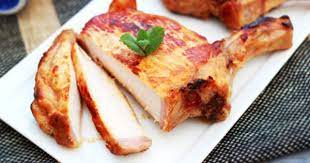 The pork tenderloin is crazy moist and tender by first being placed in a water/salt/ brine for 20 minutes. Asian Brined Pork Chops Cooking Meat Recipes How To Cook Pork