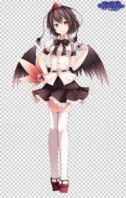 Deviantart is the world's largest online social community for artists and art enthusiasts, allowing people to connect through the creation and. Touhou Project Mad Father Video Game Wiki Gensokyo Aya Cg Artwork Black Hair Fashion Illustration Png Klipartz