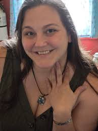 Went to pick up this little shelf at the trading post yesterday to better  display some of our hygiene products. I left a couple of gift certificates  behind so you can go