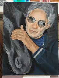 This was my first original oil painting, Lake Como, took a photo from the  train as we were hoofing past! I feel I ruined the clouds through over  painting (no patience again!)