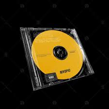 Download Transparent Cd Case In Packaging Mockups On Yellow Images Creative Store PSD Mockup Templates