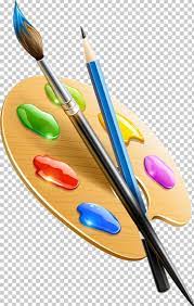 Palette Paintbrush Painting Art Png Clipart Art Artist Brush Cutlery Drawing Free Png Download Painting Logo Paint Brushes Art Painting