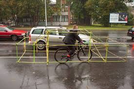 Striking Grassroots Bike Campaign Shows How Much Space One Car Occupies Bicycle Space Car Car Frames