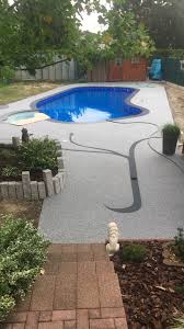 Plage De Piscine Tapis Porteur Drainant Et Resine De Marbre Haut Rhin 88 Resine Habitat