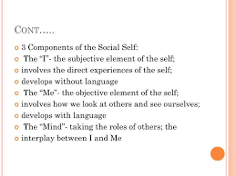 Image Result For George Herbert Mead The Self