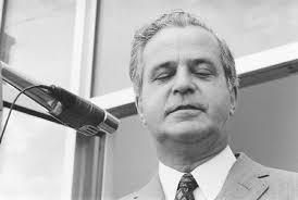 Visite du premier ministre Jean-Jacques Bertrand à Senneterre