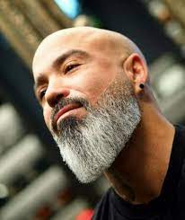 Hairstyles Men Balding Awesome 65 Trendy Ideas Bald With Beard Shaved Head With Beard Beard Styles