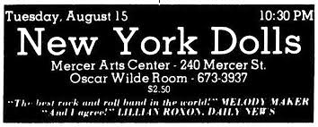 Concert History of Mercer Arts Center New York, New York, United States |  Concert Archives