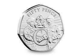 Medal coin metal craft collectors memento gift, 50p shaped, lucky survivor coins for collectors. 7 50ps Issued To Mark The75th Anniversary Of Ve Day